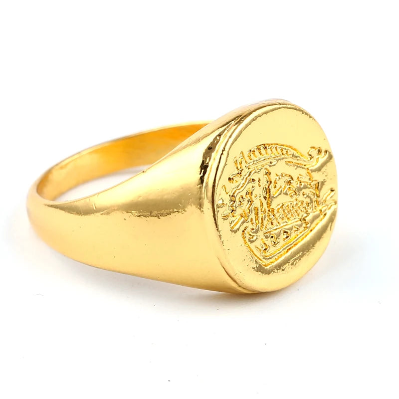 Bague goldgangster