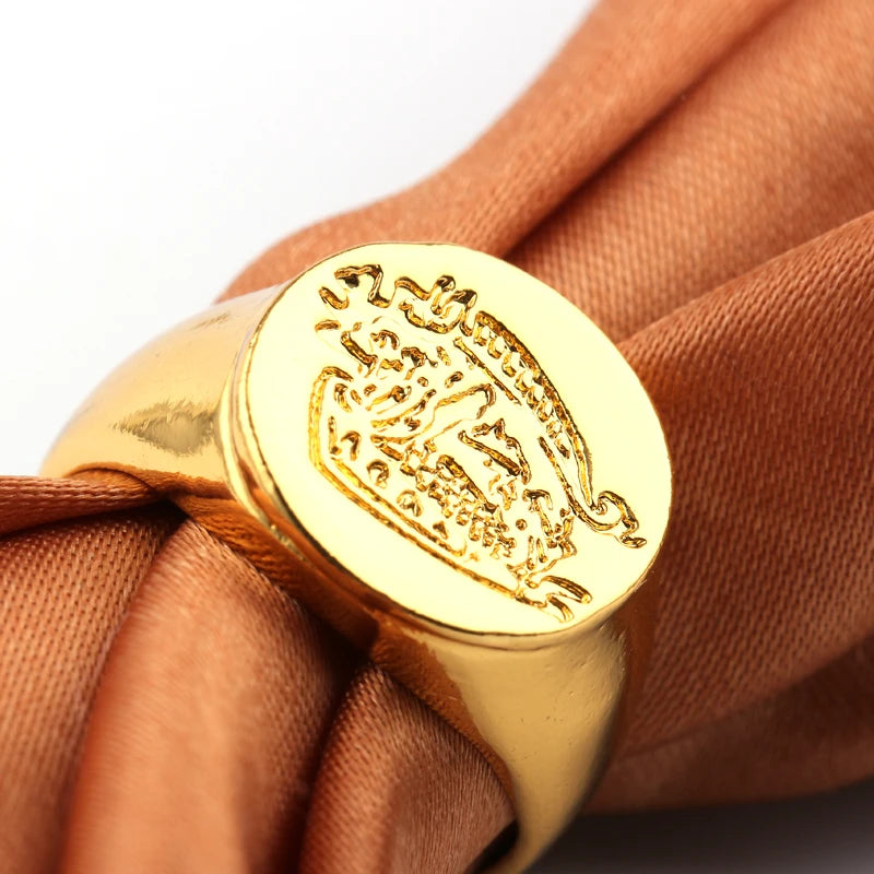 Bague goldgangster