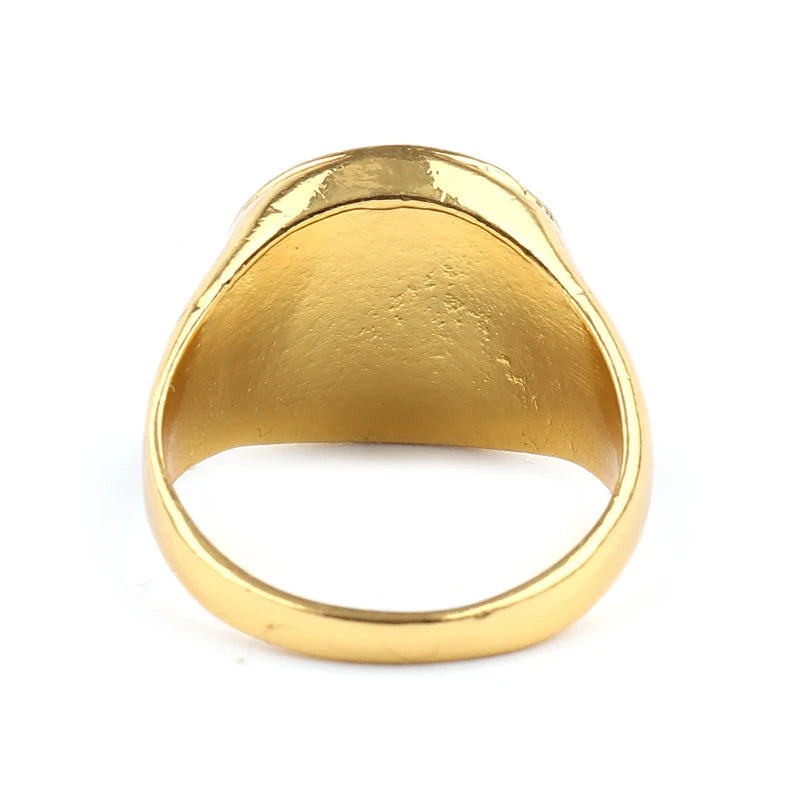 Bague goldgangster