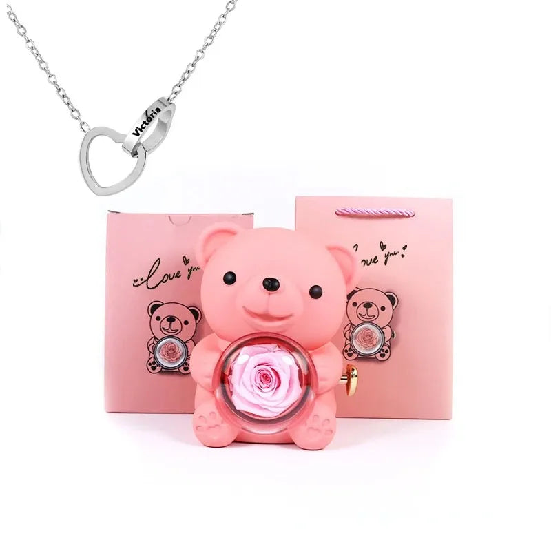 Rose Teddy Bear