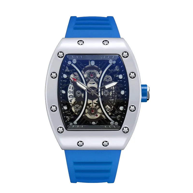 Men's Watch Light Luxury Brand Wine Barrel