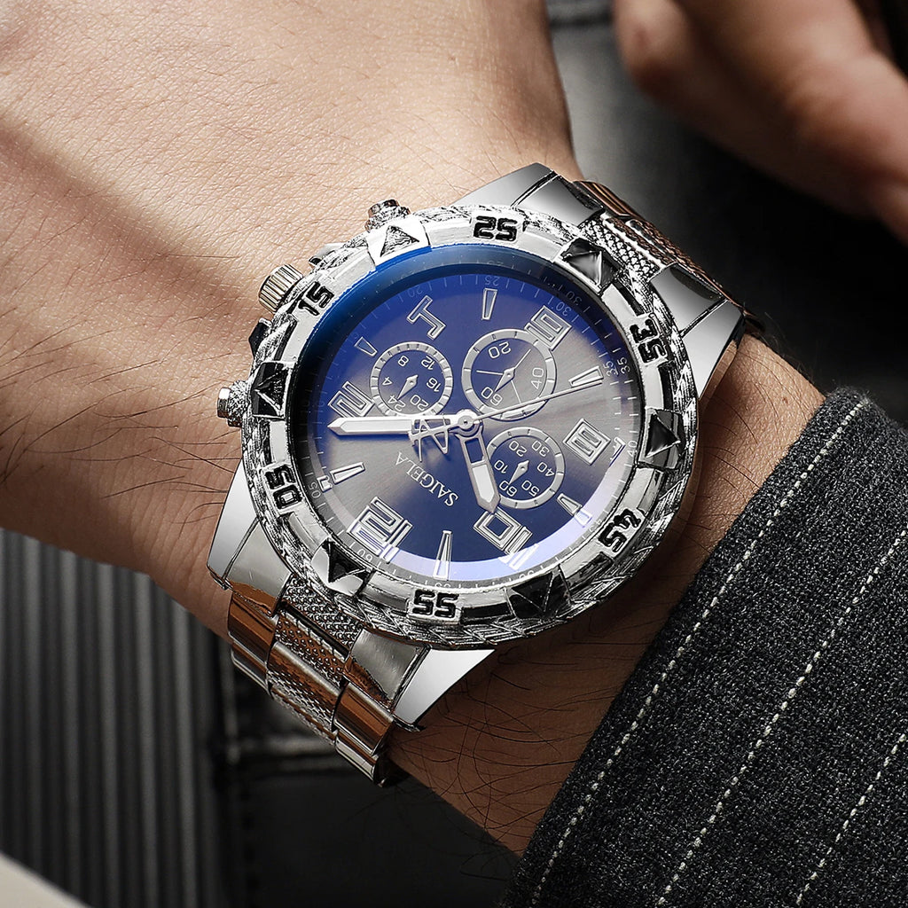 2x1 Men Business Watches