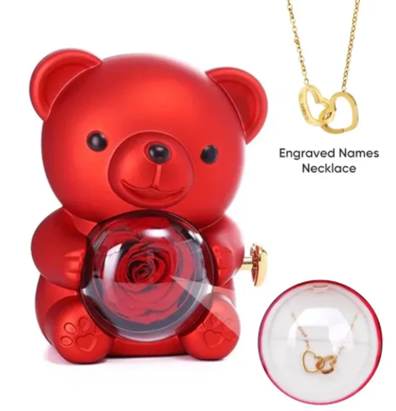 Rose Teddy Bear