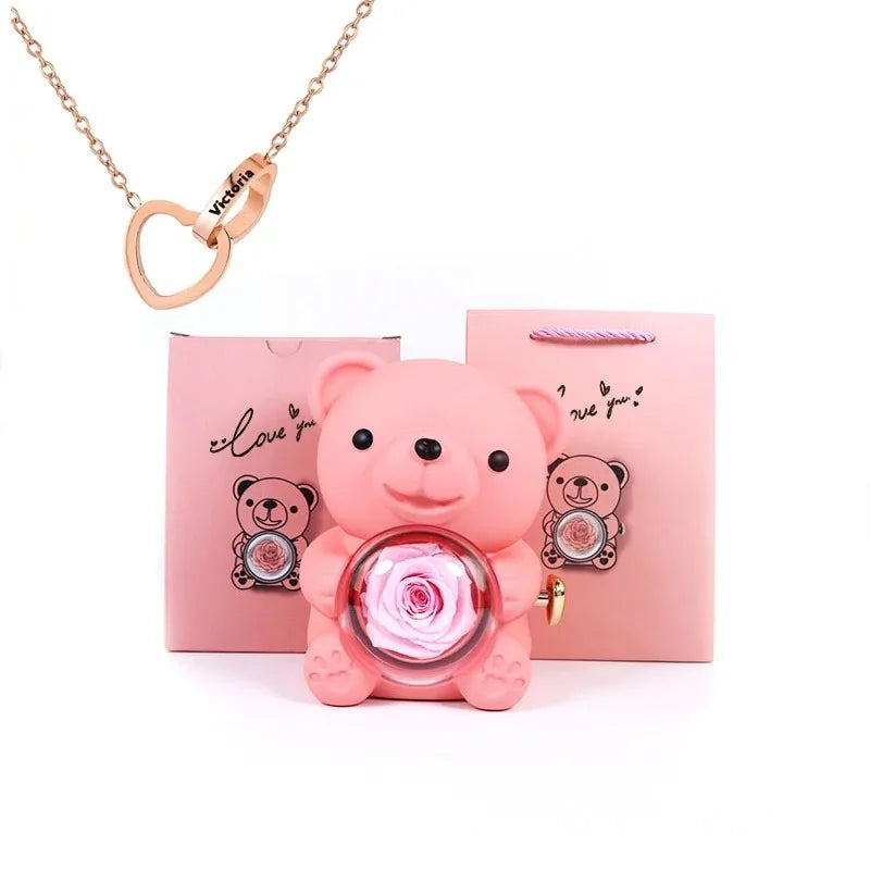 Rose Teddy Bear