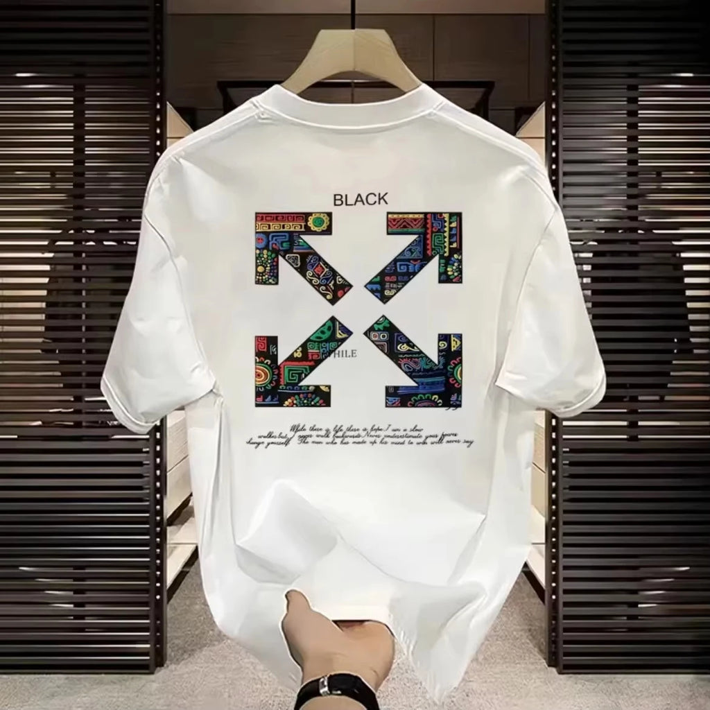 T-shirt blanc cassé