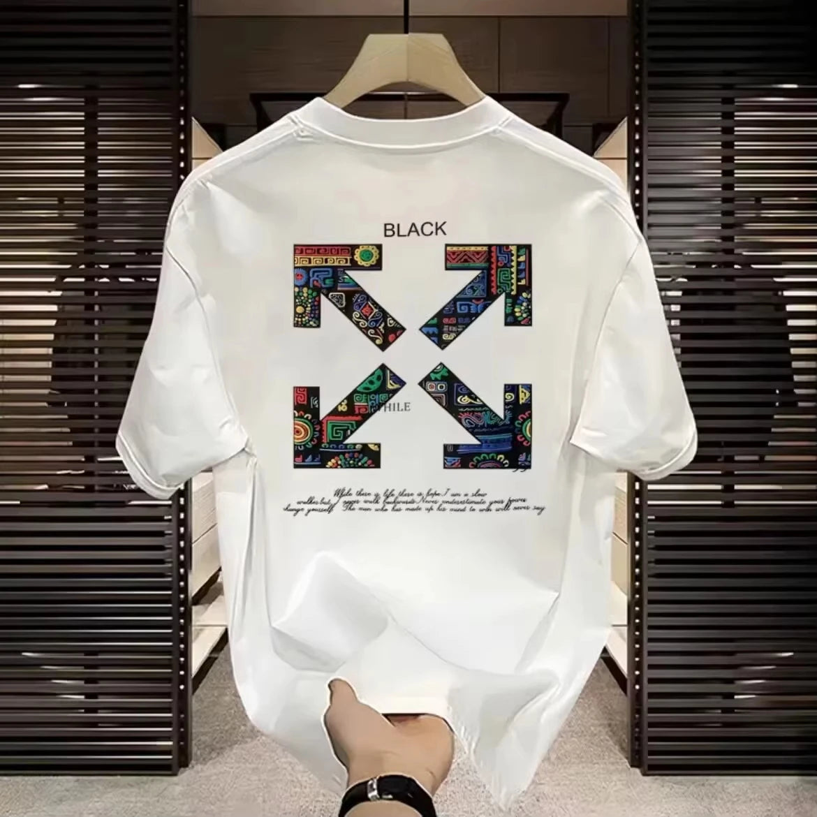 camiseta off white