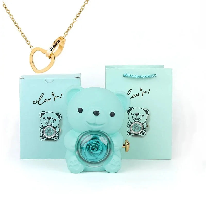 Rose Teddy Bear