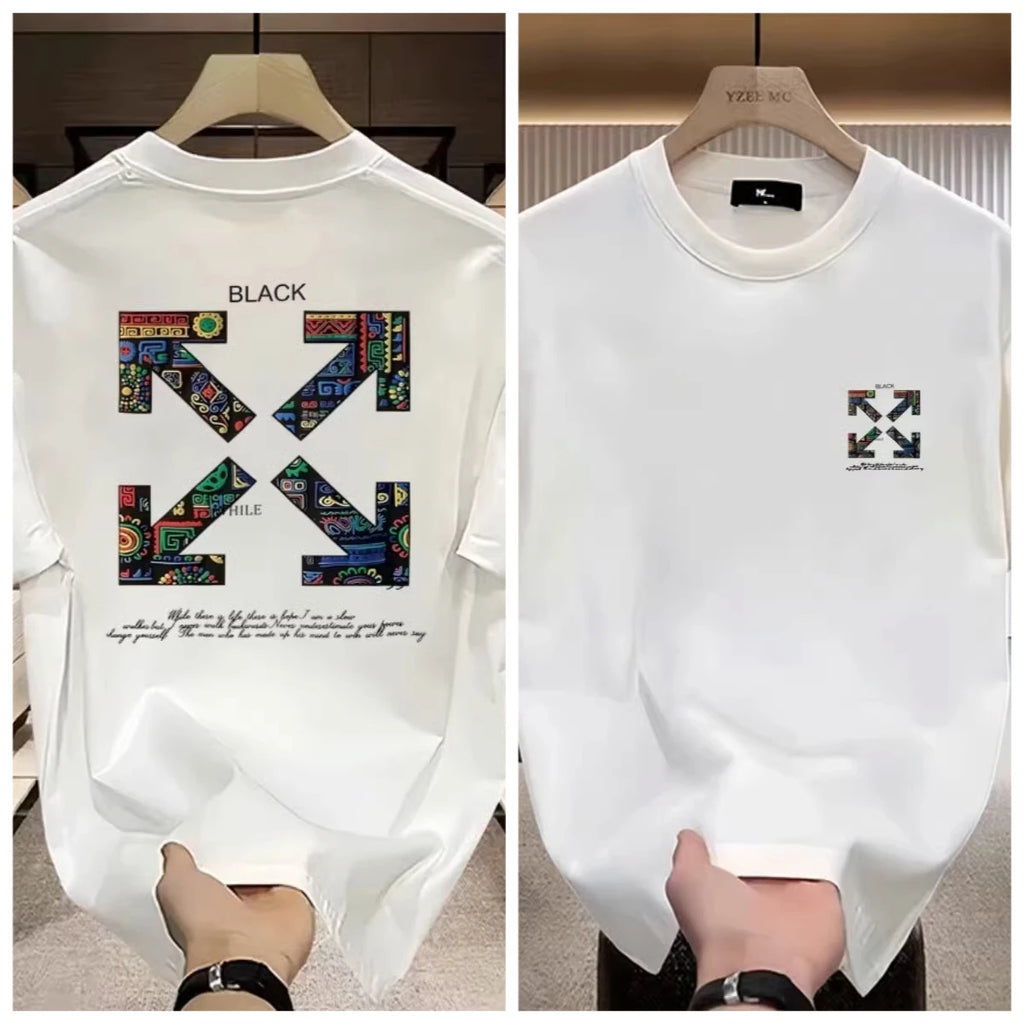 T-shirt blanc cassé