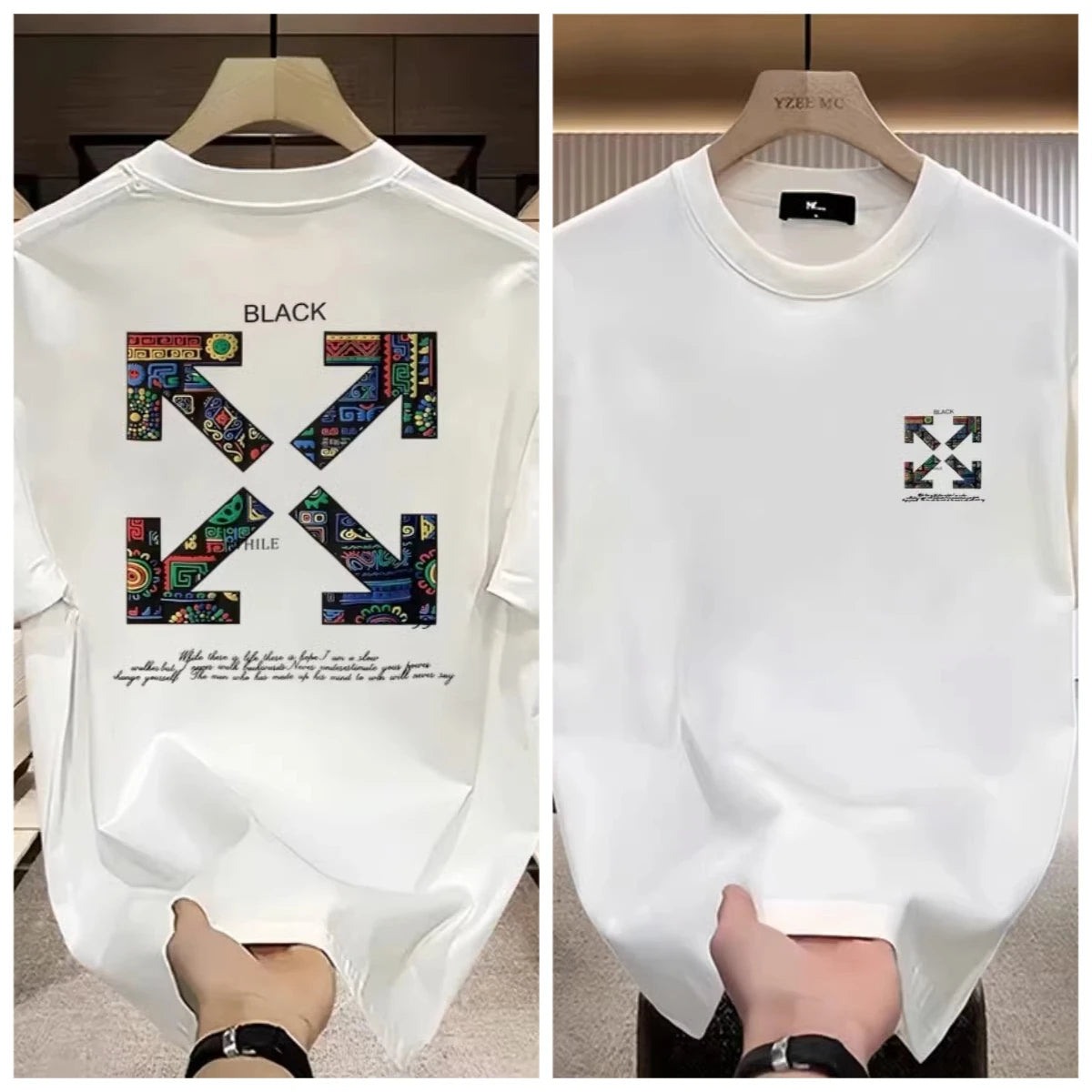 camiseta off white