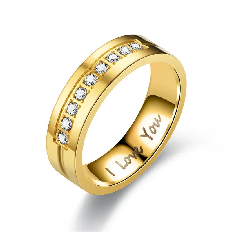 Anillo grabado