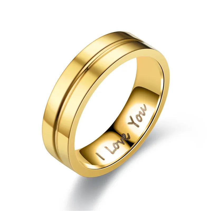 Anillo grabado