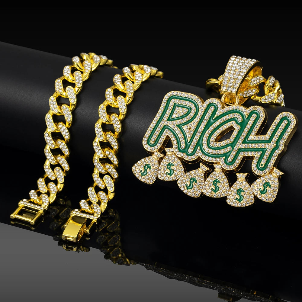 Colgante Cubano Rich