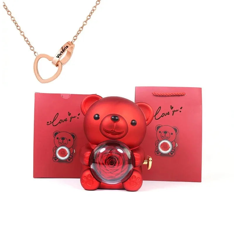 Rose Teddy Bear