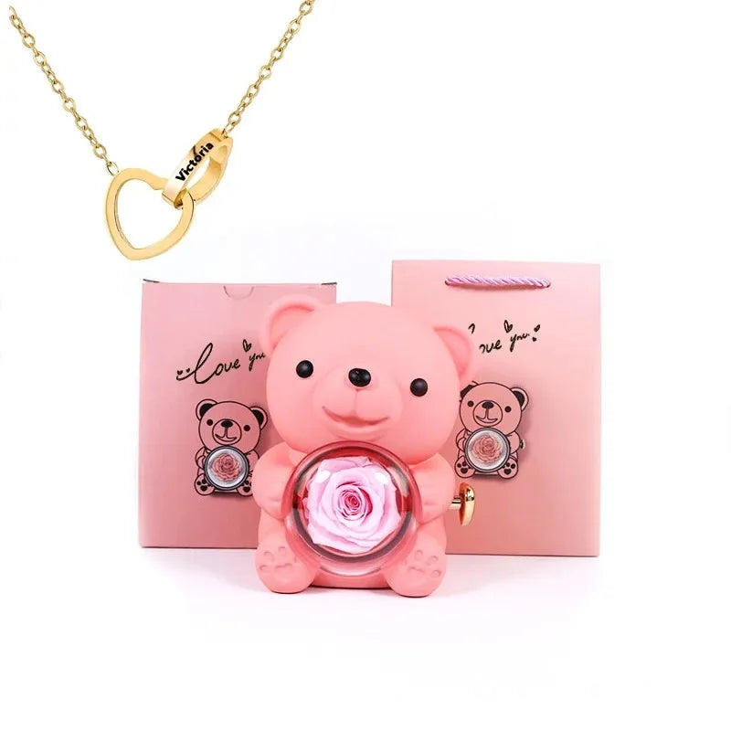 Rose Teddy Bear