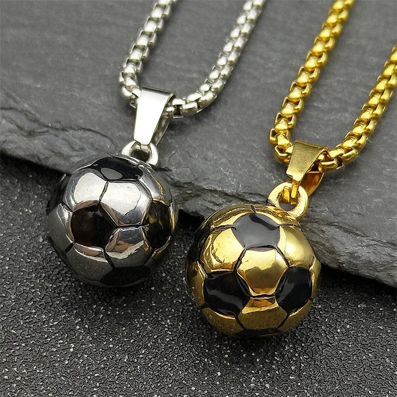 Golden ball pendant