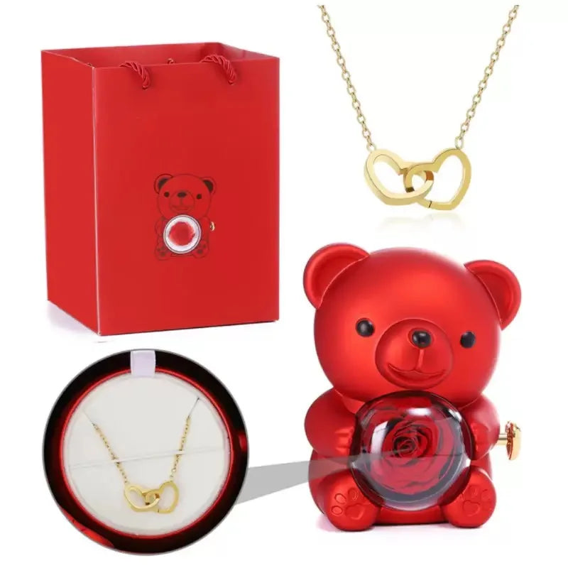 Rose Teddy Bear