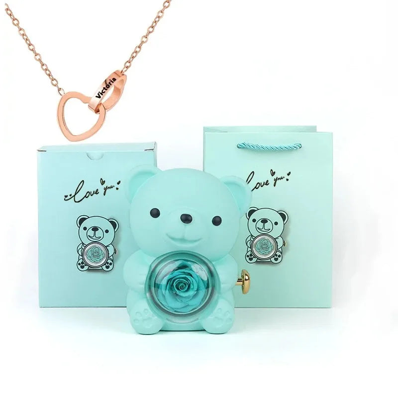 Rose Teddy Bear